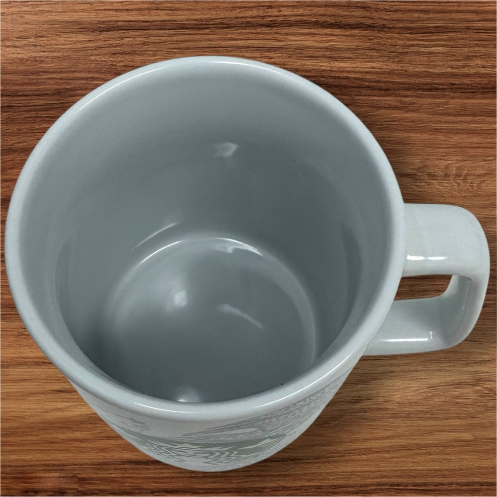 Starbucks 2020 Siren Mug 11 oz White & Gray Mermaid Tail Coffee Cup - Picture 4 of 4